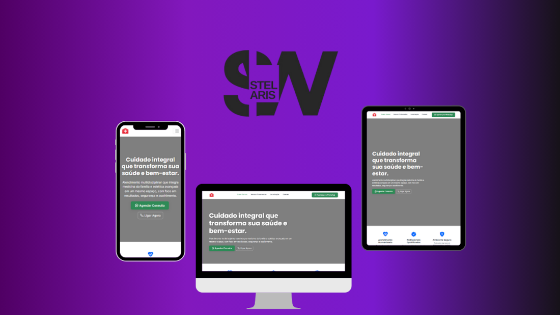 Site Institucional Clínica