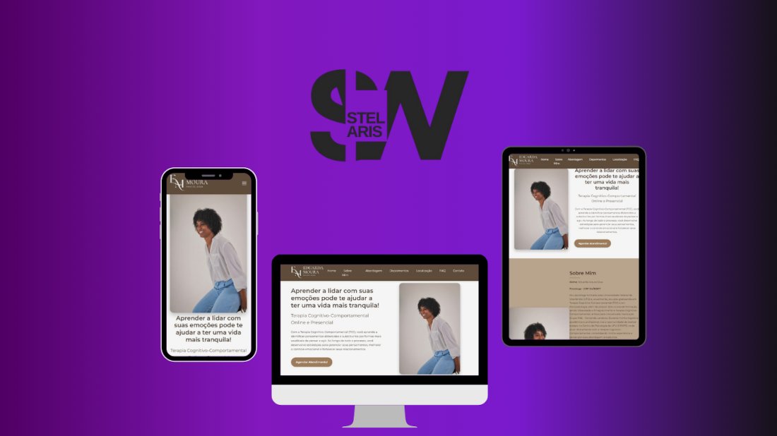 Site Institucional Psicóloga