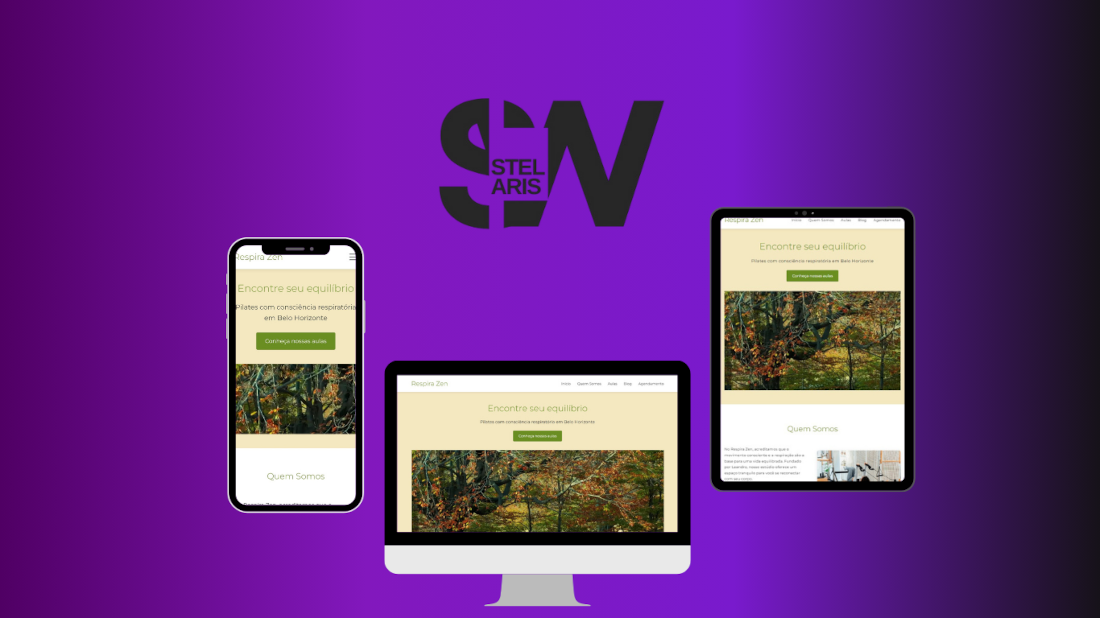 Site Institucional Pilates