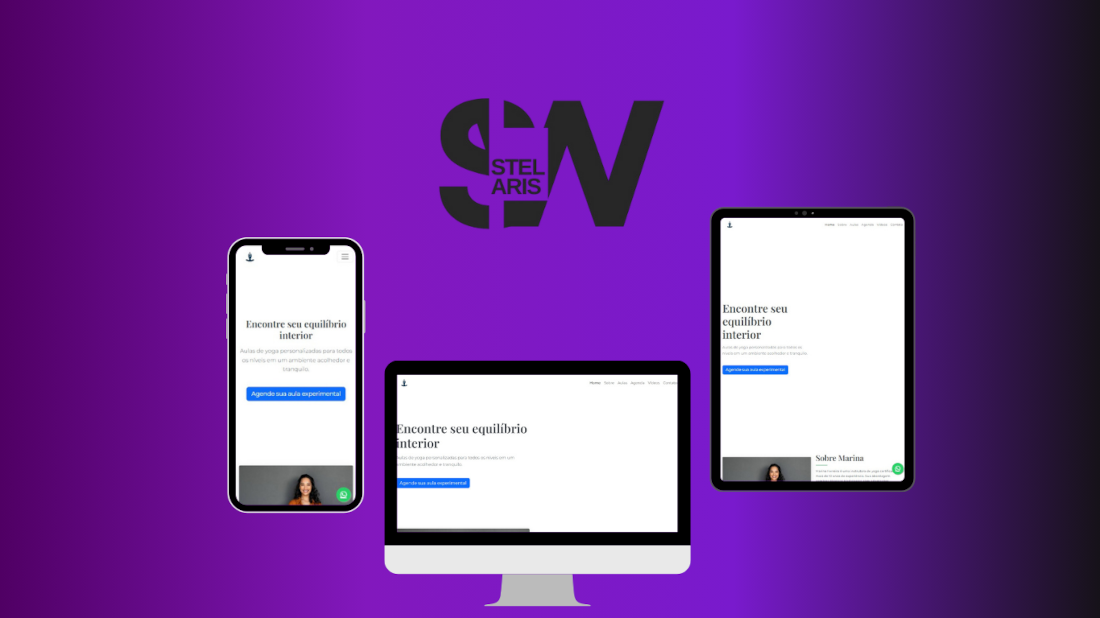 Site Institucional Yoga